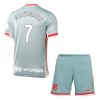 Maglia Atlético Madrid Griezmann 7 Bambino Trasferta Divisa 2024-25